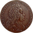 HABSBURG NETHERLANDS CU Jeton n.d. (c. 1718) County of Flanders - Charles VI vz+