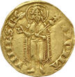 ITALIAN STATES Gold Florin n.d. (circa 1301-1303) Republic of Florence - Series IV - privy mark: barco (boat) - unknown mintmaster ss+/vz-