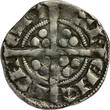 FEUDAL LOW COUNTRIES AR Sterling / Esterlin n.d. (c. 1297) County of Hainaut - John II of Avesnes fast ss