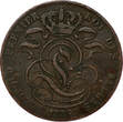 BELGIUM 5 Centimes 1834 Leopold I s+/ss-