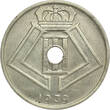 BELGIUM 25 Centimes 1939 FR/VL Leopold III - MEDAL ALIGNMENT / MEDAILLESLAG vz+
