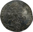 NETHERLANDS Ducaton/Zilveren Rijder 1733 Overijssel - Dutch Republic - ex shipwreck ’t Vliegend Hert vz+