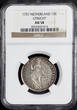NETHERLANDS Halve Generaliteitsgulden (10S) 1757 Dutch Republic - States-General NGC AU 58