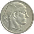 BELGIUM 50 Frank 1950 VL Prince Charles - 1/4 MEDAL ALIGNMENT or “frappe intermédiaire” (90°) vz+