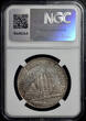 BELGIUM 50 Francs 1935 FR Leopold III - MEDAL ALIGNMENT / MEDAILLESLAG NGC MS 64