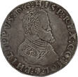 SPANISH NETHERLANDS 1/2 Philipsdaalder or Demi-Ecu Philippe n.d. (1562-7) Holland - Philip II ss-