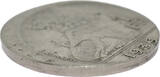 BELGIUM 1 Franc 1939 FR/VL Leopold III - MINT ERROR / MISSLAG vz