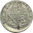 BELGIUM 1 Franc 1939 FR/VL Leopold III - MINT ERROR / MISSLAG vz