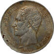 BELGIUM 5 Francs 1850 Leopold I vz+