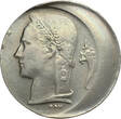 BELGIUM 1 Franc n.d. (1950-1988) FR Boudewijn / Baudouin I - MINT ERROR / MISSLAG stgl-