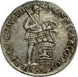 NETHERLANDS ⅛ Silver Ducat 1768 Province of Zeeland ss+