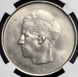 BELGIUM 10 Frank 1969 VL Boudewijn / Baudouin I - MINT ERROR / MISSLAG NGC MINT ERROR MS 65