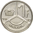BELGIUM 1 Frank 1990 VL Boudewijn / Baudouin I - MEDAL ALIGNMENT / MEDAILLESLAG stgl