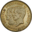 BELGIUM 10 Francs - Deux Belgas ESSAI / PATTERN 1930 FR Albert I vz-