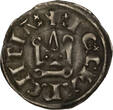 CRUSADER STATES BI Denier tournois n.d. (1285-1289) Principality of Achaea - Charles II of Anjou ss+