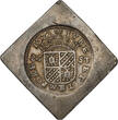 NORTHERN NETHERLANDS Halve Rijksdaalder of 25 Stuiver Klippe 1672 Province of Groningen - Dutch Republic ss+
