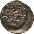 GERMAN STATES AR Pfennig n.d. (1203–1237) Prince-Bishopric of Bamberg - Ekbert von Andechs ss-