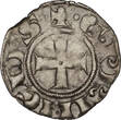 CRUSADER STATES BI Denier tournois n.d. (1245-1278) Principality of Achaea - William II of Villehardouin ss