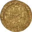 FEUDAL LOW COUNTRIES Nieuw Gouden Schild met Leeuw / Gold Ecu with Lion n.d. (1373-1377) County of Flanders - Louis II of Male fast vz