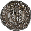 ENGLAND AR Threepence n.d. (1638-1642) Charles I ss/ss+