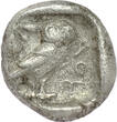 ANCIENT GREECE AR Drachm circa 450 B.C. Attica - Athens ss