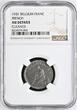 BELGIUM FRANC 1931 Albert I NGC AU DETAILS