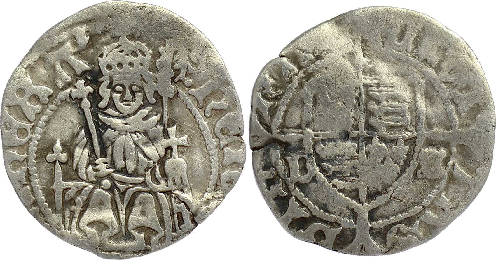 England "Sovereign" Penny 148993 Henry VII Durham Sherwood