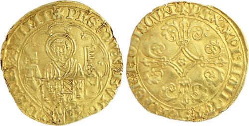 Burgundian Netherlands Pieter d’or or  Gouden Pieter  n.d. (1433-1434) County of Namur - P