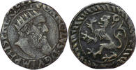 Southern Netherlands Courte or Dubbele Mijt Duchy of Brabant (Antwerp) - Charles V - RARE high quality