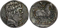 Celtic Spain AR “Horseman” Denarius c. 120-20 B.C Northeastern Iberian Peninsula - Celtiberian tribe