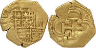 Cob 2 Escudos n.d. (1598-1612) Spain - Felipe III - Sevilla mint - assayer B - OMNIVM in legend TOP 