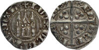 Low Countries Feudal AR Esterlin au Châtel Brabançon n.d. (from 1317/1318) Duchy of Brabant (Brussel