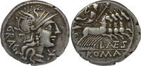 ROMAN REPUBLIC AR Denarius Antestia - L. Antestius Gragulus - Rome mint -