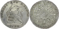 UNITED BELGIAN STATES Silver Lion / Zilveren Leeuw 1790 Brabant Revolution / Brabantse Omwenteling - Insurrection Coinage VZ/VZ+
