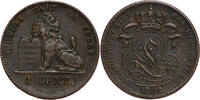BELGIUM 1 Centime Leopold I - UNRECORDED OVERDATE -