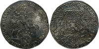 NETHERLANDS Ducaton/Zilveren Rijder 1733 Overijssel - Dutch Republic - ex shipwreck ’t Vliegend Hert