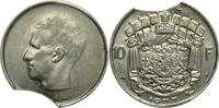 BELGIUM 10 Frank Boudewijn I - MINT ERROR / MISSLAG -