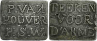 BELGIUM Armenpenning or Poor Token Brugge / Bruges - Saint Walburga Church - Pastor Philippe Van Houver -