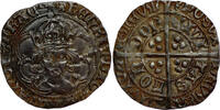 Groat n.d. (1489-93) ENGLAND Henry VII ss/ss+