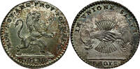UNITED BELGIAN STATES 10 Sols or ½ Gulden Brabant Revolution / Brabantse Omwenteling -