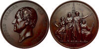 BELGIUM AE Medal 1859 Leopold I vz+