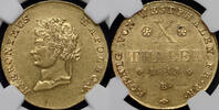 GERMAN STATES 10 Thaler Westphalia - Hieronymus Napoleon -