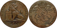 BELGIUM 5 Centimes Leopold I - MINT ERROR - without engraver's name -