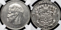 BELGIUM 10 Francs Boudewijn / Baudouin I - MEDAL ALIGNMENT / MEDAILLESLAG - TOP POP -