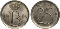 BELGIUM 25 Centimes ESSAI / PATTERN Boudewijn / Baudouin I -