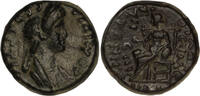 ROMAN PROVINCES AE 15 or 1/3 Assarion Asia - Conventus of Apamea - Phrygia - Domitia Augusta, wife of Domitian -