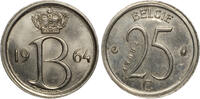 BELGIUM 25 Centiemen ESSAI / PATTERN Boudewijn / Baudouin I -