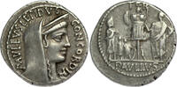 ROMAN REPUBLIC AR Denarius 62 BC L. Aemilius Lepidus Paullus ss+