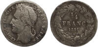 BELGIUM ¼ Franc Leopold I -