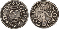 DENMARK / GERMANY 1/16 Speciedaler (3 Skilling Lybsk) Schleswig-Holstein-Glückstadt - Christian IV -